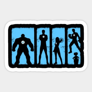 Silhouette ff4 Sticker